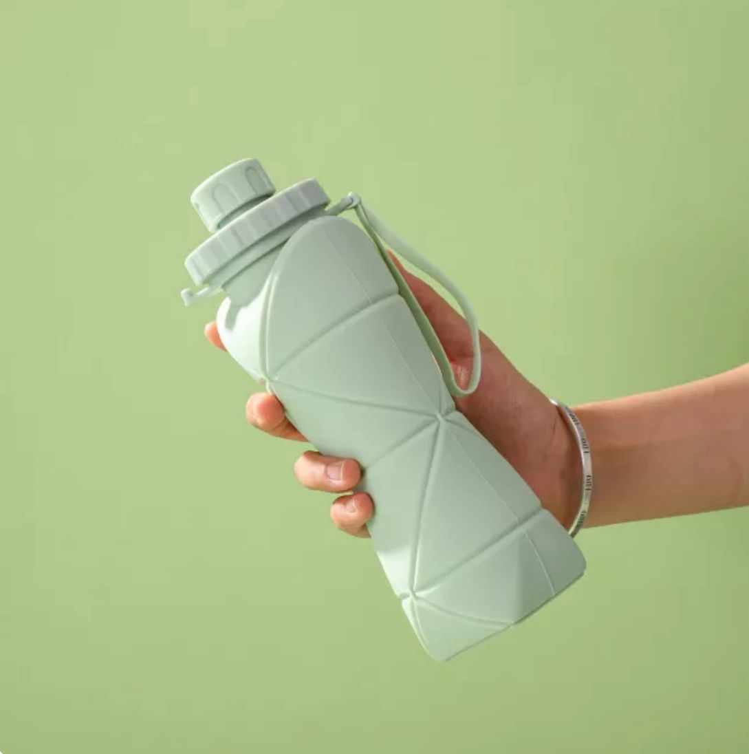 Silicone Folding Water Bottle 600ML