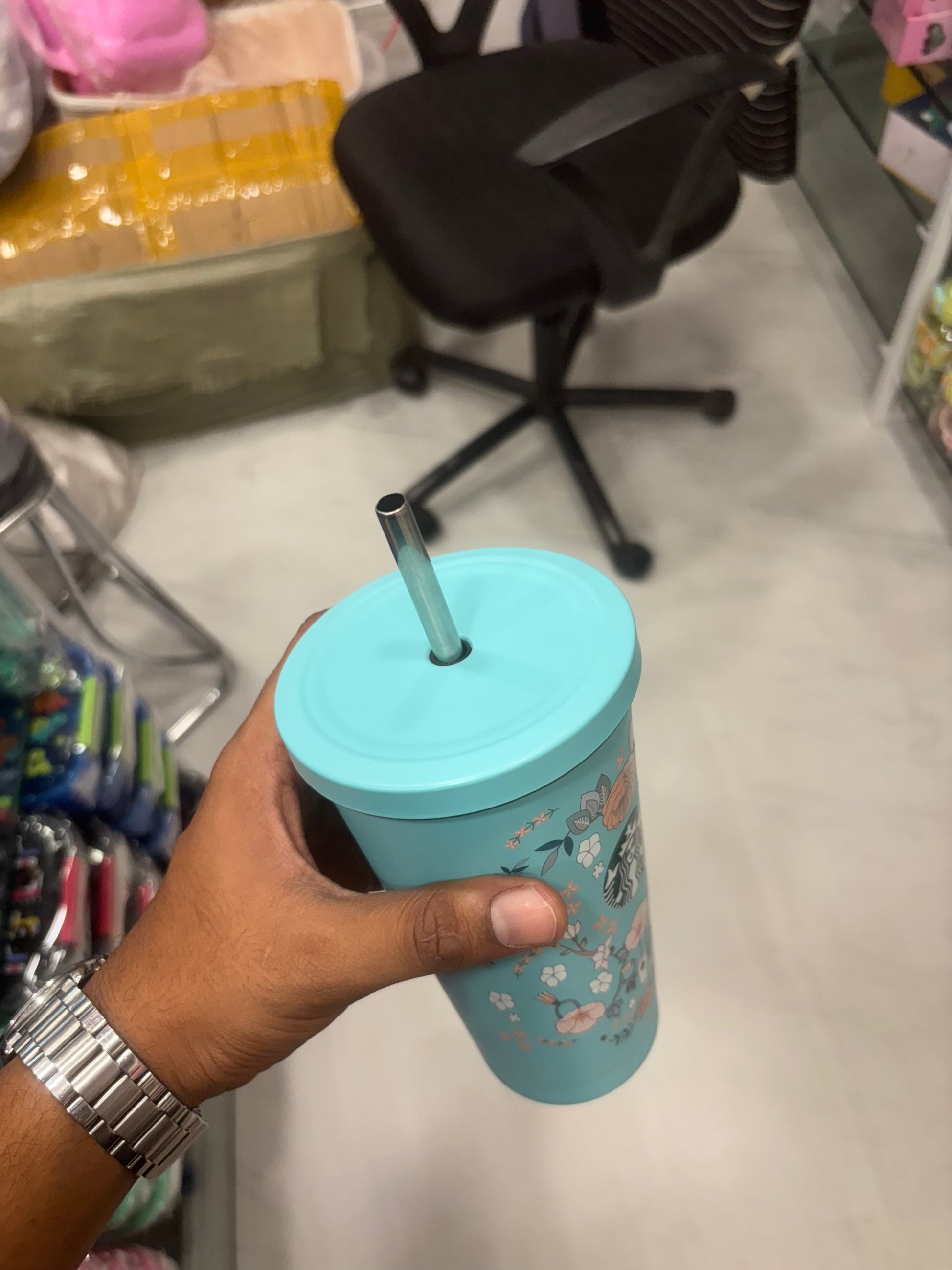Starbucks Floral Mint Sipper 500ML