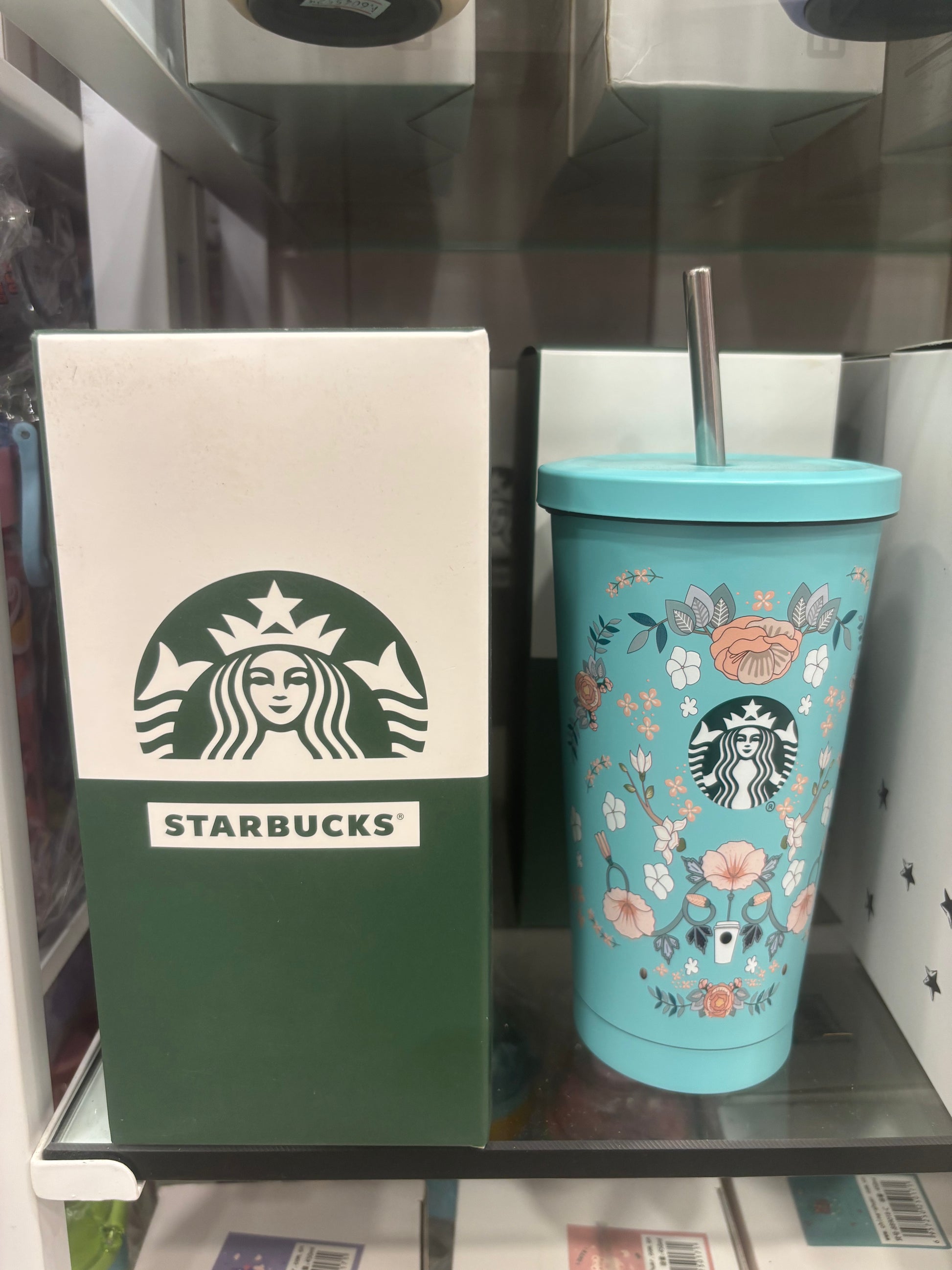 Starbucks Floral Mint Sipper 500ML