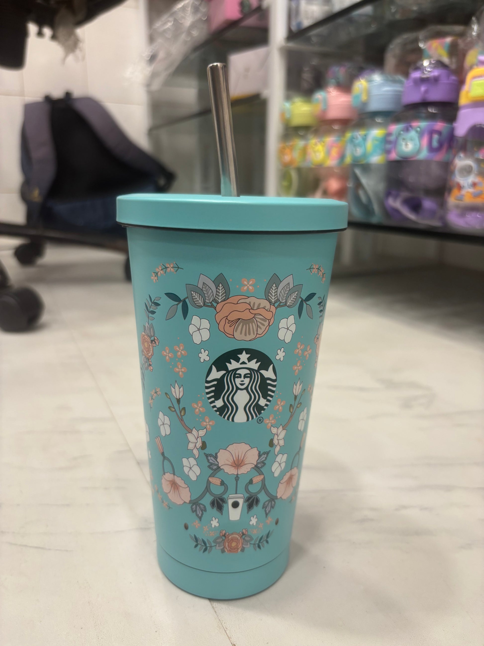 Starbucks Floral Mint Sipper 500ML
