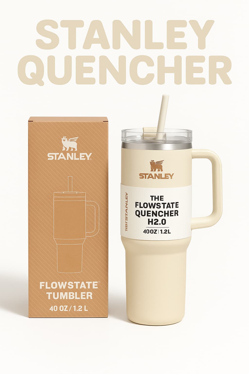 Stanley Quencher | 1.2L | Insulated Tumbler 40 OZ