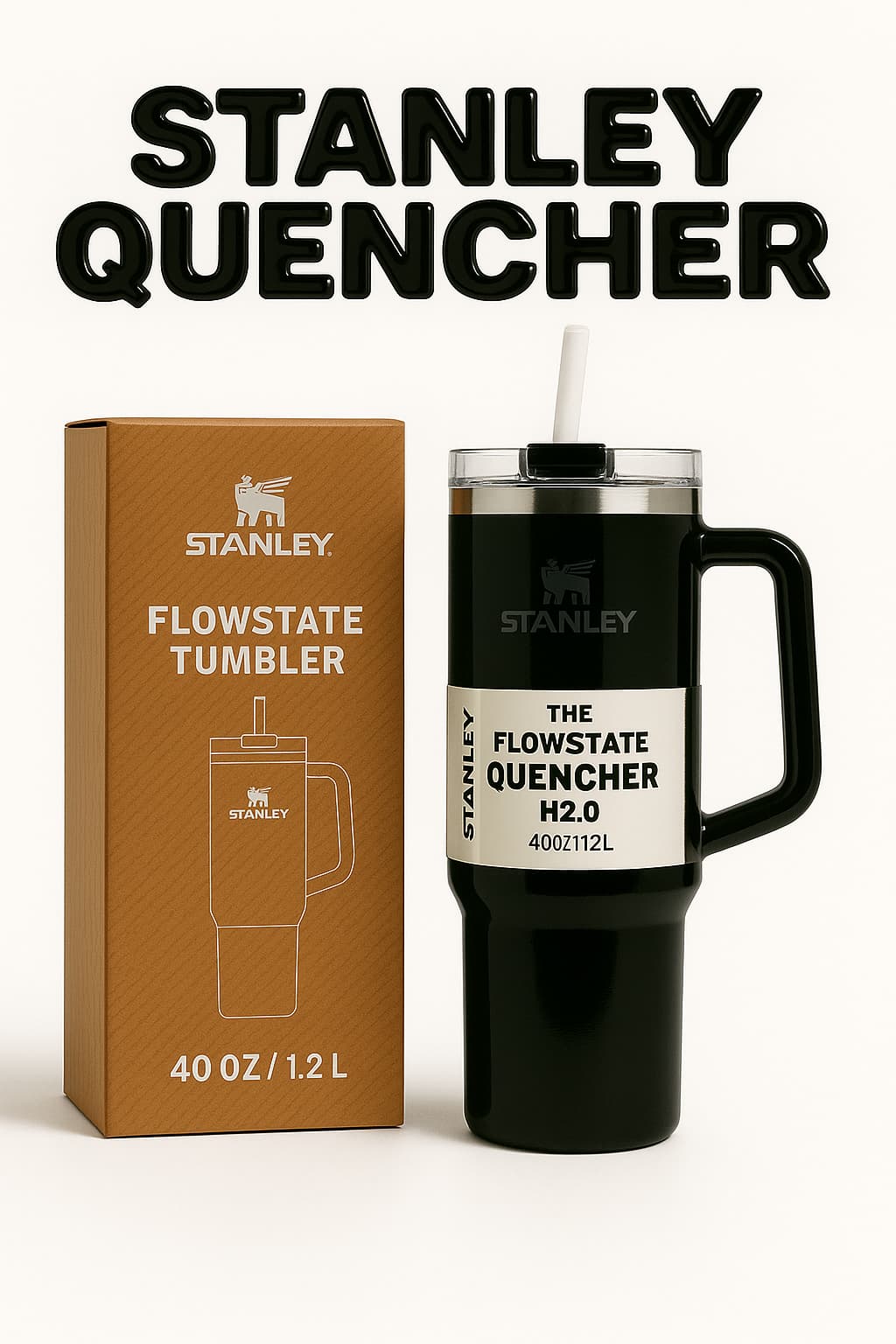 Stanley Quencher | 1.2L | Insulated Tumbler 40 OZ