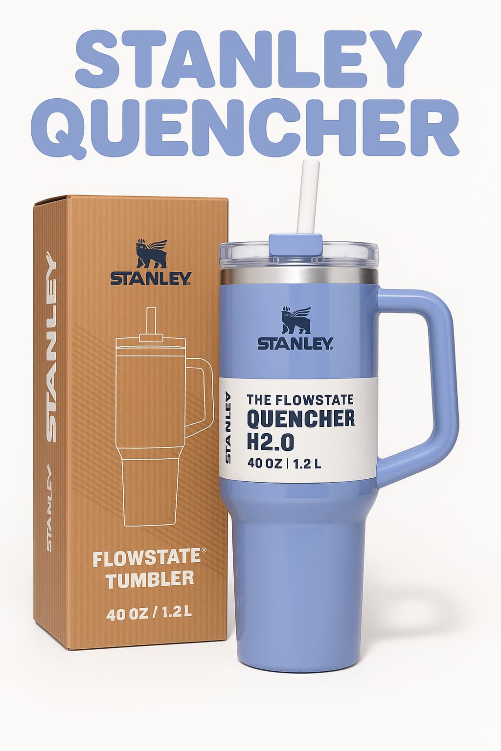 Stanley Quencher | 1.2L | Insulated Tumbler 40 OZ