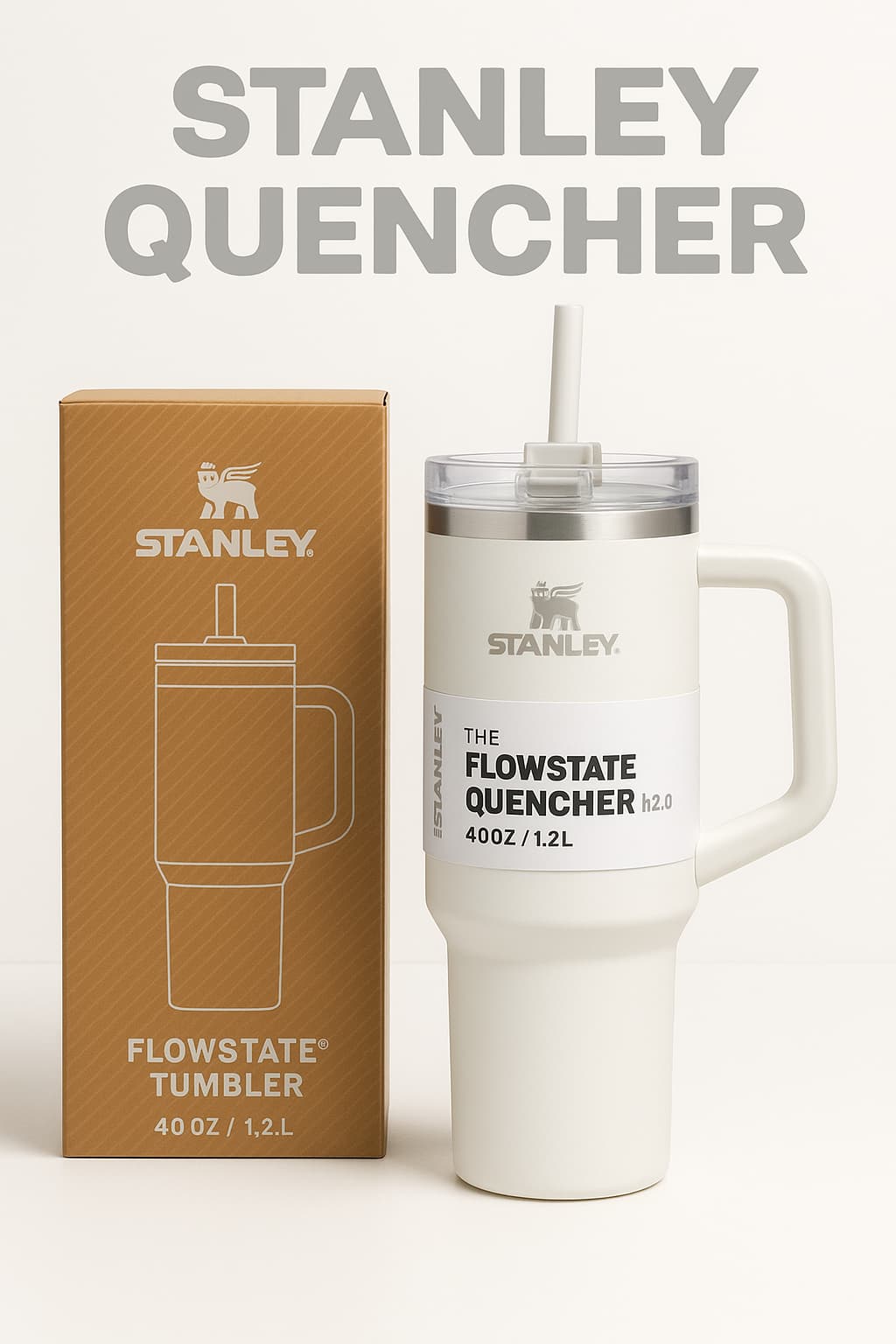 Stanley Quencher | 1.2L | Insulated Tumbler 40 OZ