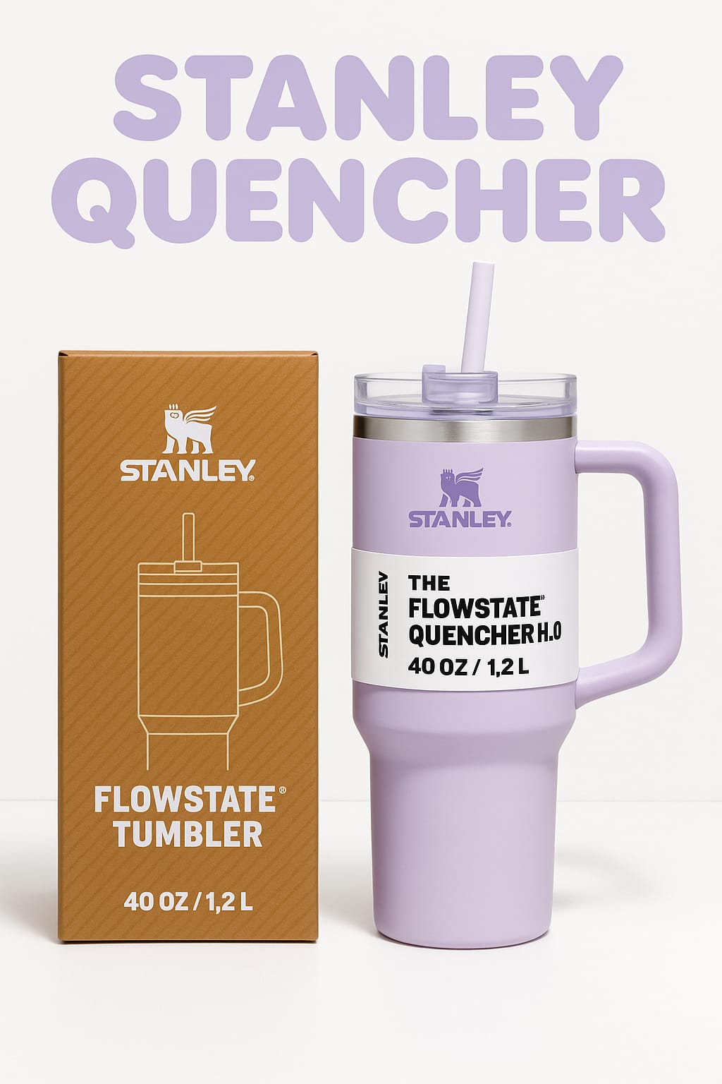Stanley Quencher | 1.2L | Insulated Tumbler 40 OZ